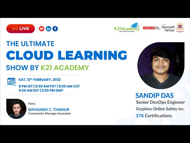 The Ultimate Cloud Learning Show Episode: 4 with Sandip Das