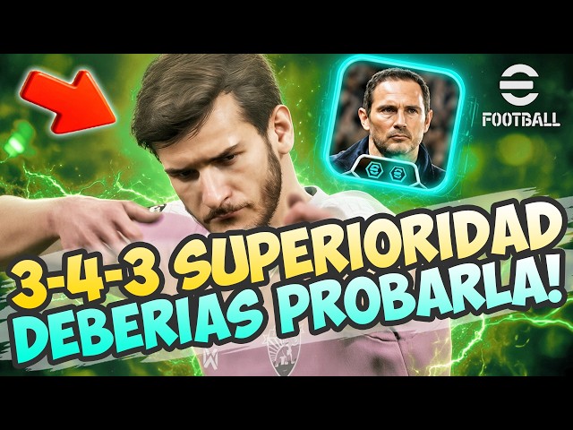 🔥 LA TÁCTICA FLUIDA y el estilo SUPERIORIDAD | eFootball 2027 🔥