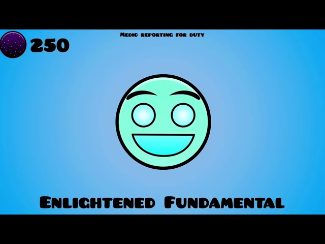 Geometry Dash difficulty faces Enlightened 