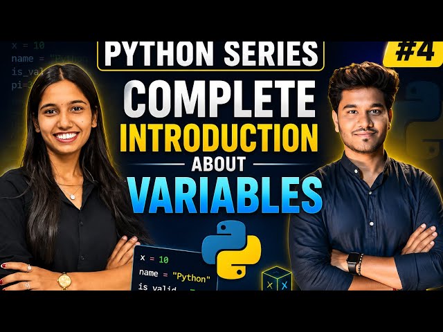 Python Variables One Shot | Basics of Variables in Python | Hindi Tutorial