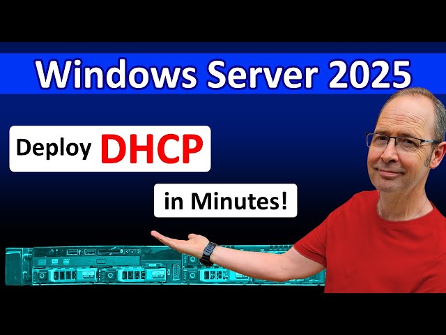 Install & Configure DHCP in Windows Server 2025 – Beginner Step by Step Guide