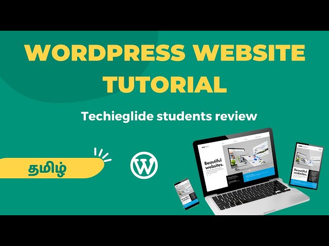 Techieglide students review |wordpress website tutorial tamil #wordpress