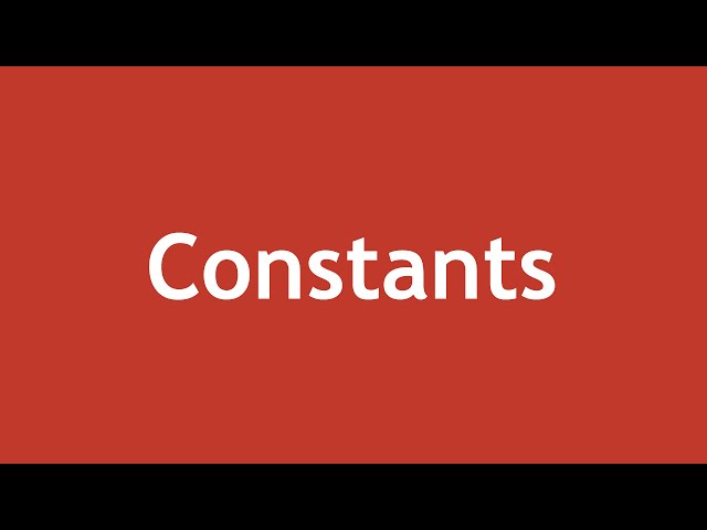 [ Learn PHP 5 In Arabic ] #10 - Constants