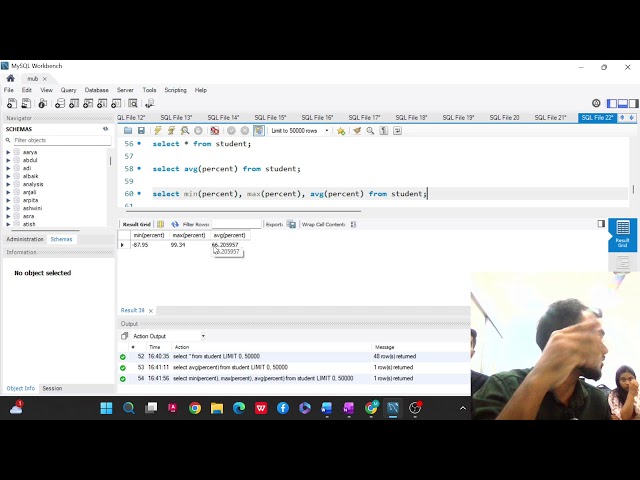 Aggregate Function In SQL In Hindi