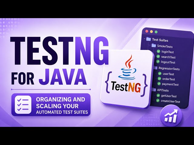 TestNG for Java | Organizing and Scaling Your Automated Test Suites | Uplatz