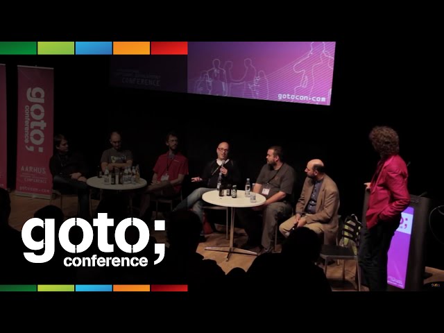 The People vs NoSQL Databases • Panel Discussion • GOTO 2012