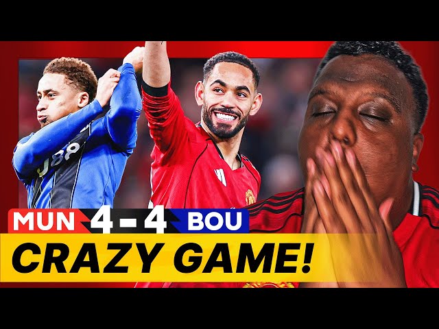 Presencié el partido más loco de la historia… | Manchester United 4-4 Bournemouth