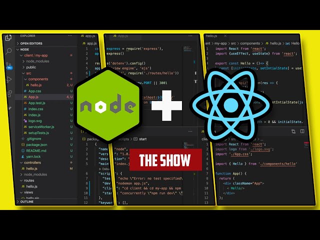 How To Connect Node.JS BackEnd To A React.JS FrontEnd 2020 | NodeJs + React Tutorial For Beginners