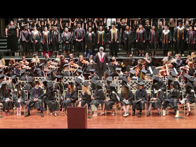 SCPA 2022 graduation🎓 music performance score "Change the World"~
