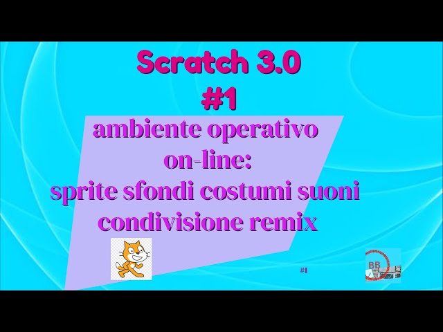 scratch 3.0 #1 ENG online development environment,sprite , background,costume, sounds, sharing,remix