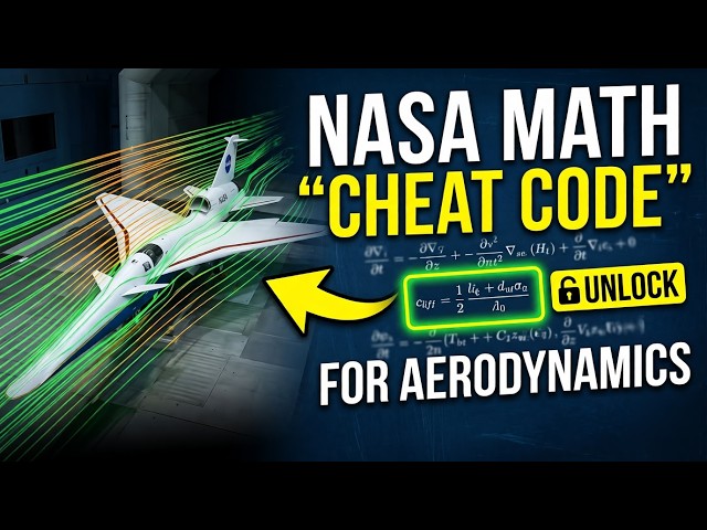 NASA Math Cheat Code for Aerodynamics