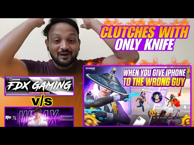 World fastest player. Knife clutches. | Fdx gaming | Avinash gamer | Wmax gaming | #avinashgamer .