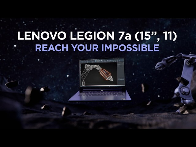 Lenovo Legion 7a | The Ultimate Unplugged Gaming Laptop