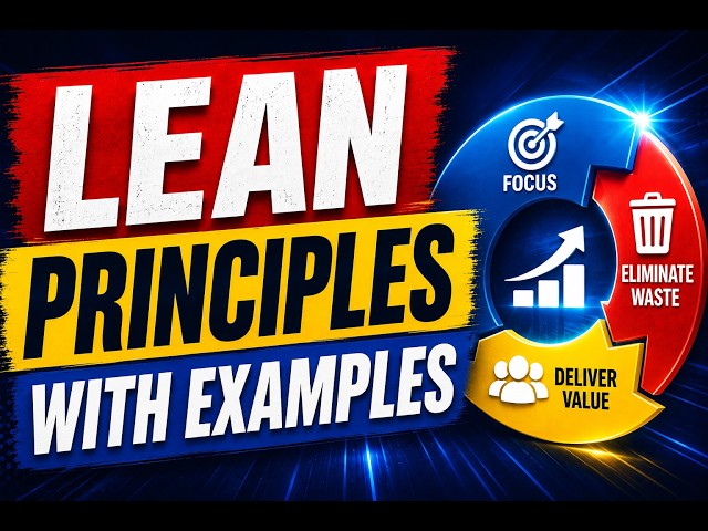 Lean Principles in Agile with Examples | Lean Software Development | Lean Methodology | Lean mindset