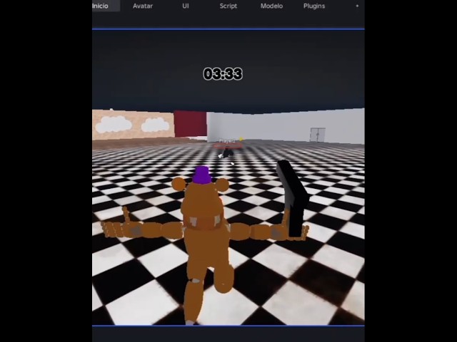 Rockstar Freddy Ability 🔫 #roblox #fnaf #devlog