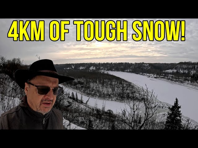Winter Country Walk: Tough Slogging in the Snow | New Year's Eve Reflection | Mundane Man