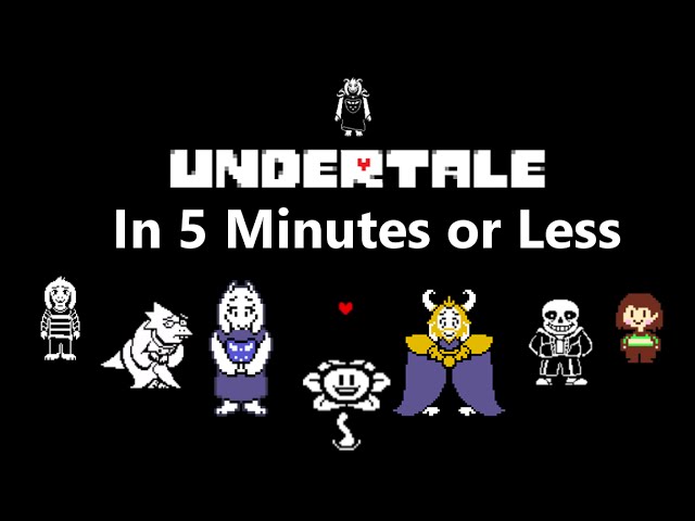 Undertale's Plot in 5 Minutes or Less