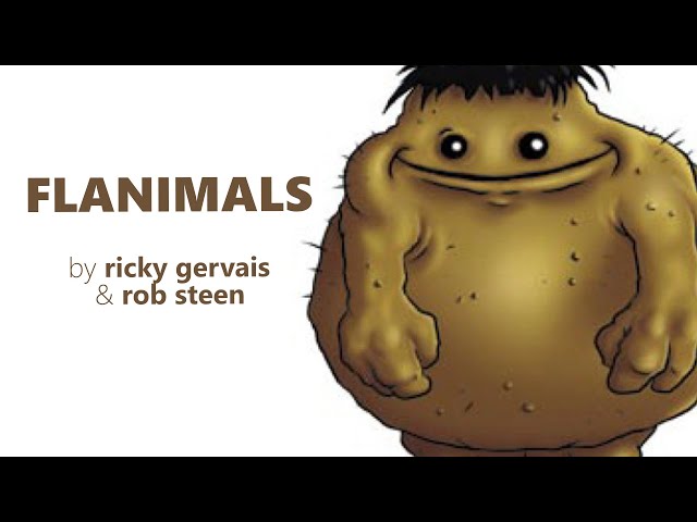 Flanimals by Ricky Gervais and Rob Steen • A Faber Books Click Look Unboxing