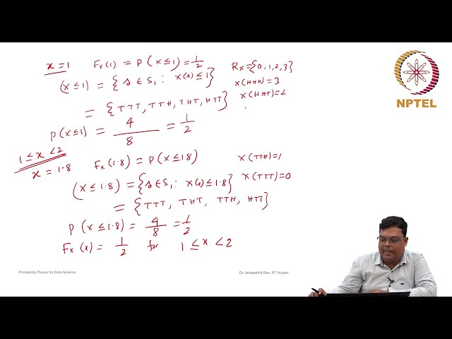 Properties of the Cumulative Distribution Function and Discrete Random Variable