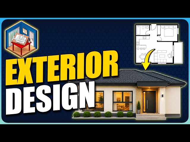 How to Design a House Exterior in Sweet Home 3D