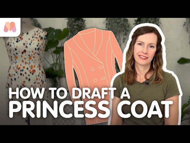 How to Pattern Draft | Princess Seam Coat | Sewing Tutorial