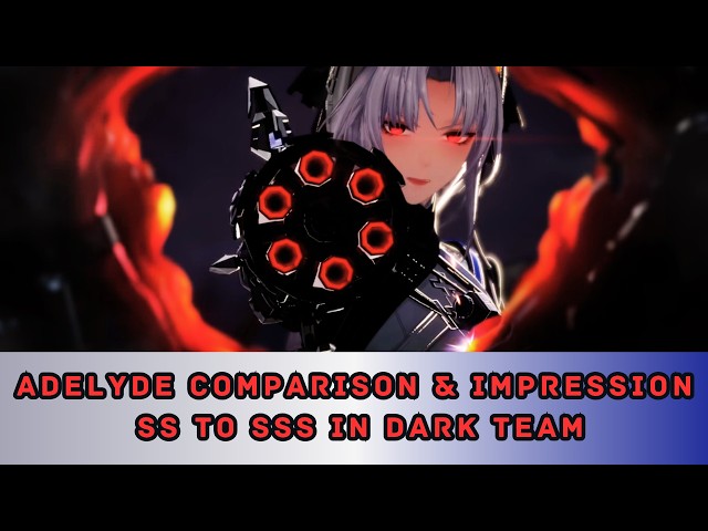 PGR Adelyde Comparison & Impression SS to SSS in Dark Team