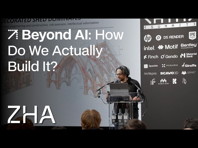 Shajay Bhooshan: Beyond AI, How Do We Actually Build It? | ZHA | ATN Summit 2026