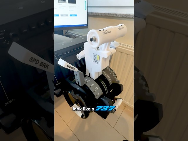 Realistic Boeing and Airbus Flight Simulation Throttles by ProDeskSim