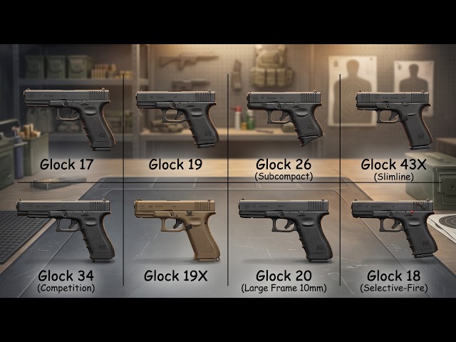 Every Type of Glock Explained