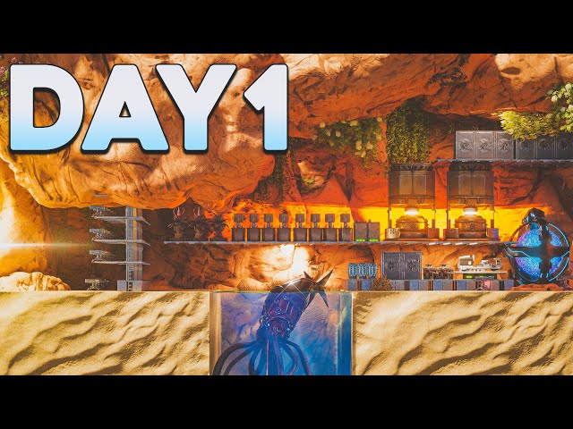 I Built the Ultimate Desert Temple in ARK PvP...