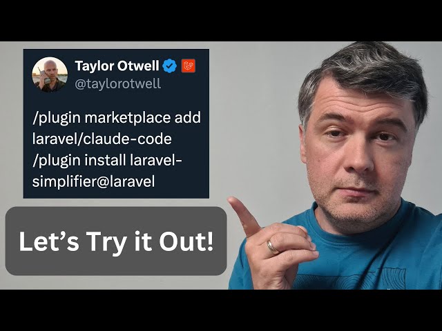 NEW Laravel Simplifier for Claude Code by Taylor Otwell