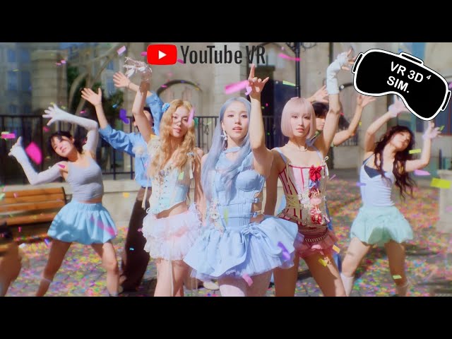 [VR] MISAMO 'Confetti' MV (Simulated VR 3D)