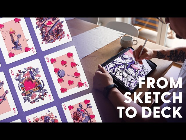 Drawing a Full Cards Deck – My Digital Illustration Process