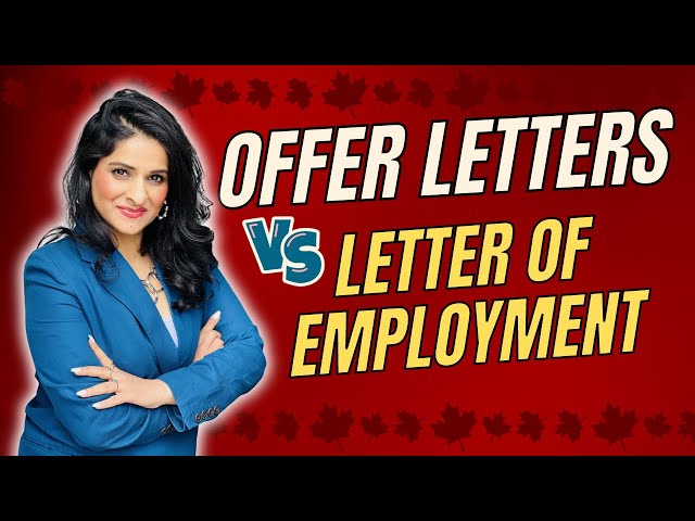 Offer letter VS Letter of Employment