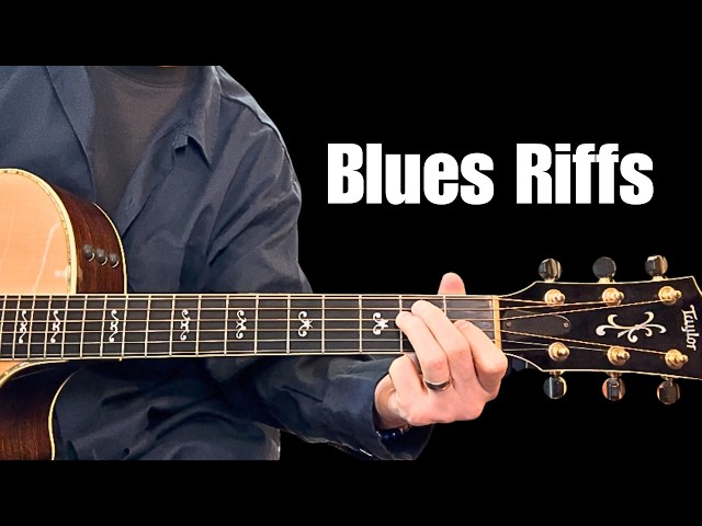 5 Easy Blues Riffs in E Every Acoustic Player Should Know