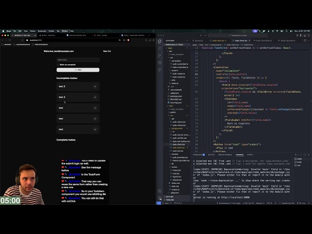 Day 121 learning web dev: Building and testing my own small web dev stack