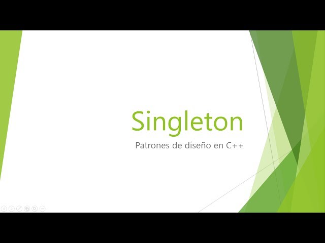 Singleton - Patrones de diseño en C++