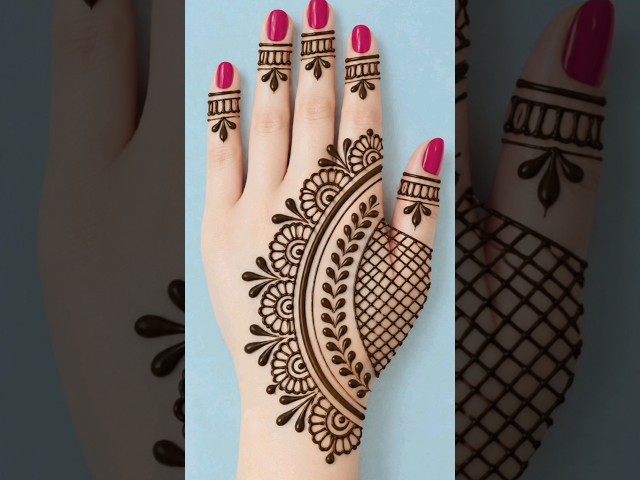 Mehndi ka design 2026|easy and simple mehndi design|mehandi design|mehandi|beginners mehndi design|