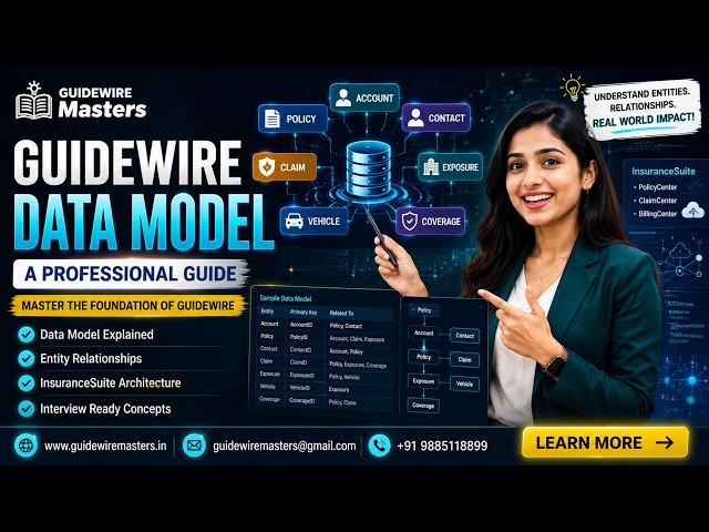 Guidewire Data Model Training | Complete Guide for Developers