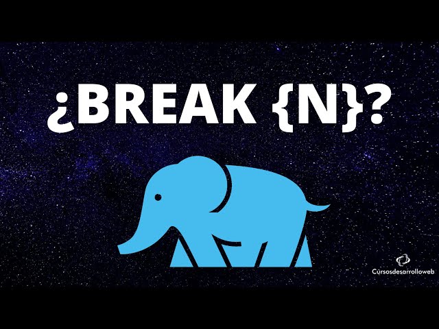 ¿Sabías esto de la sentencia BREAK de PHP?