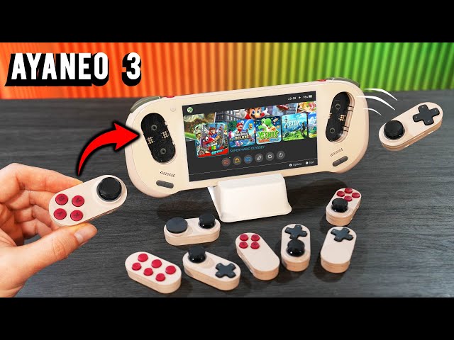 Llegó la consola más pepina que Nintendo Switch 2 🥵 AYANEO 3