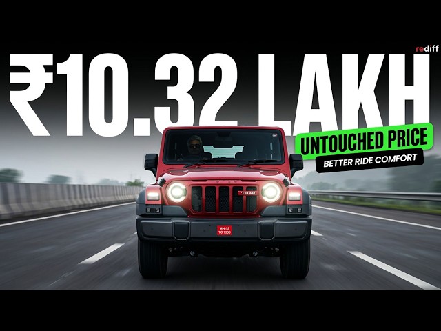 Mahindra Thar OG First Drive: More Kit, Better Ride, Same ₹10.32 Lakh Price Tag!