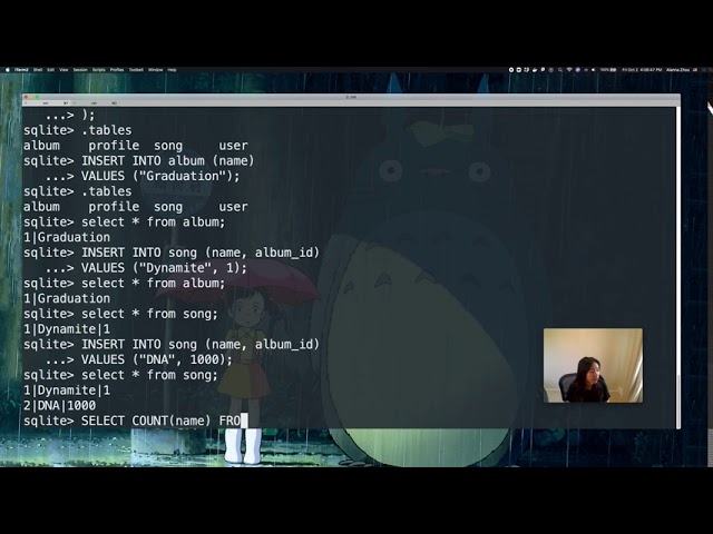 Intro to Backend Development: Demo 3 - Relational Databases