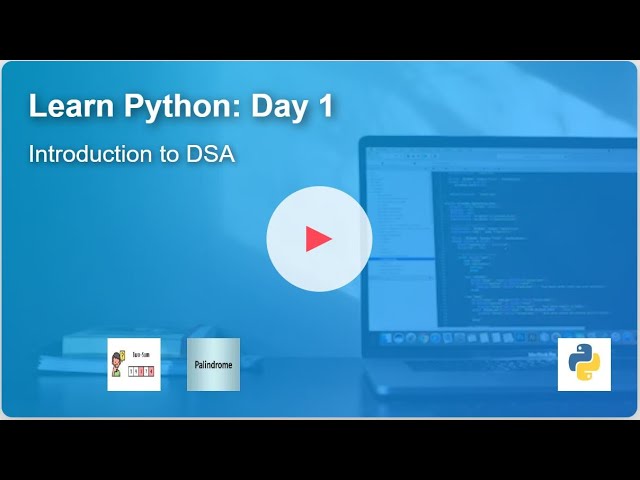 LearnToCodeInPython Day 1   Getting Started with DSA Two Sum & Palindrome Problems