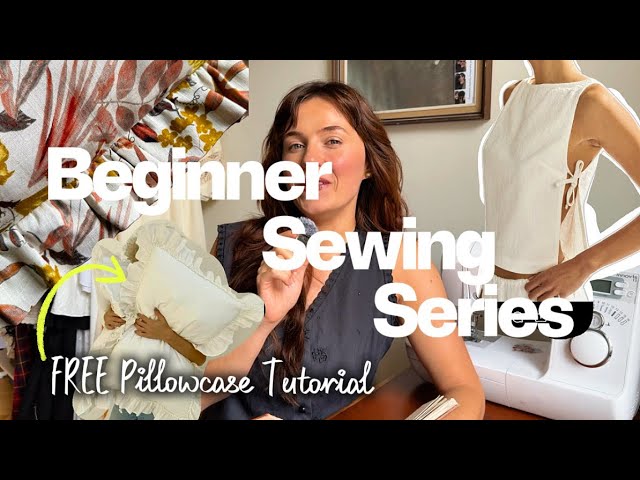 your first sewing lesson  