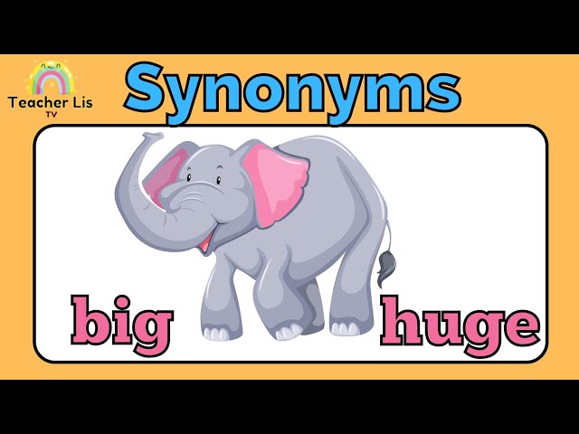 Synonyms | Words with the Same Meaning