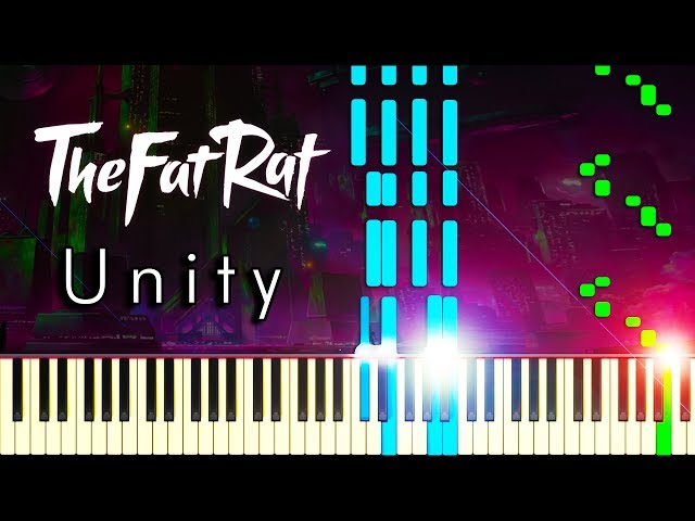 UNITY by TheFatRat - Piano Tutorial