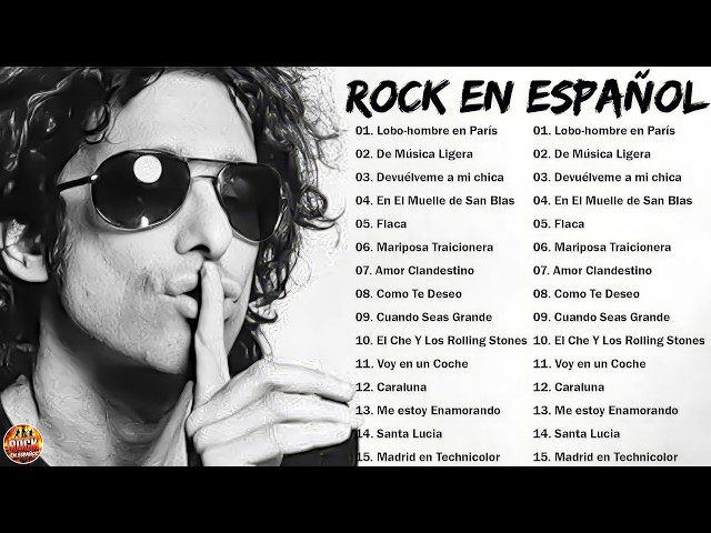Mana, Soda Stereo, Enanitos verdes, Prisioneros, Hombres G EXITOS Clasicos Del Rock En Español