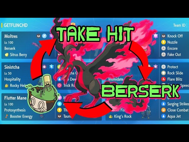 MOLTRES AND SINISTCHA ARE UNSTOPPABLE! VGC Regulation F!