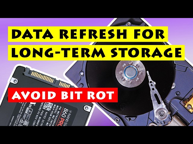 Data Refresh for Long-Term Storage